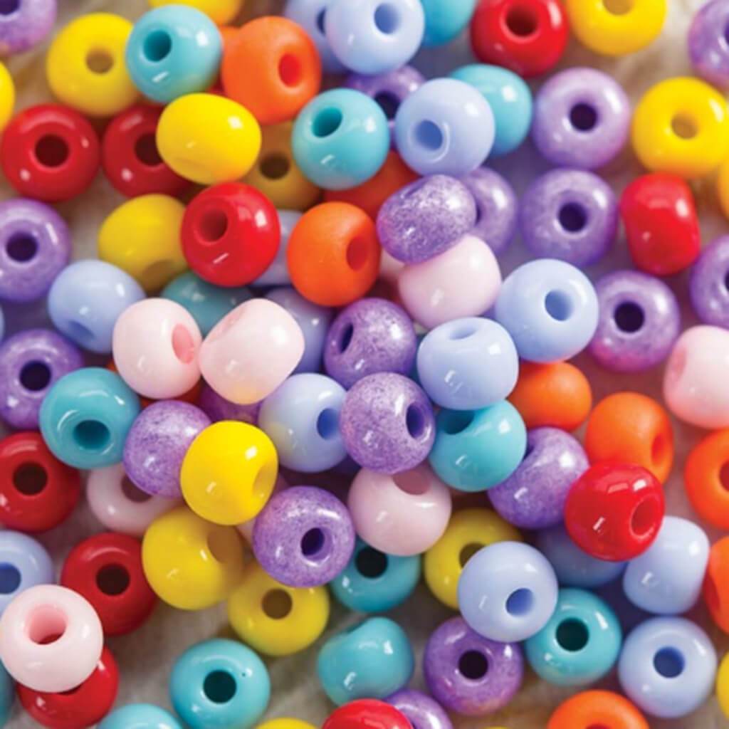 SEED BEAD GUMBALLS 6/0 24G 