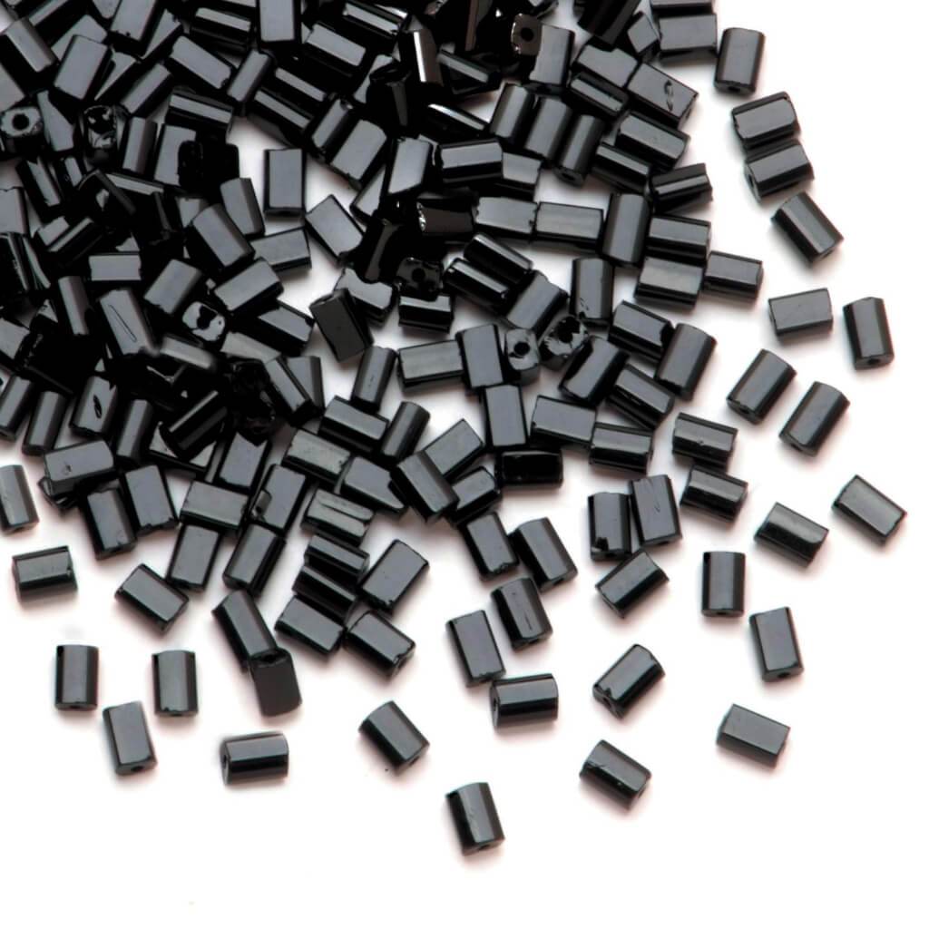 SEED BEAD JET BLACK 24G 