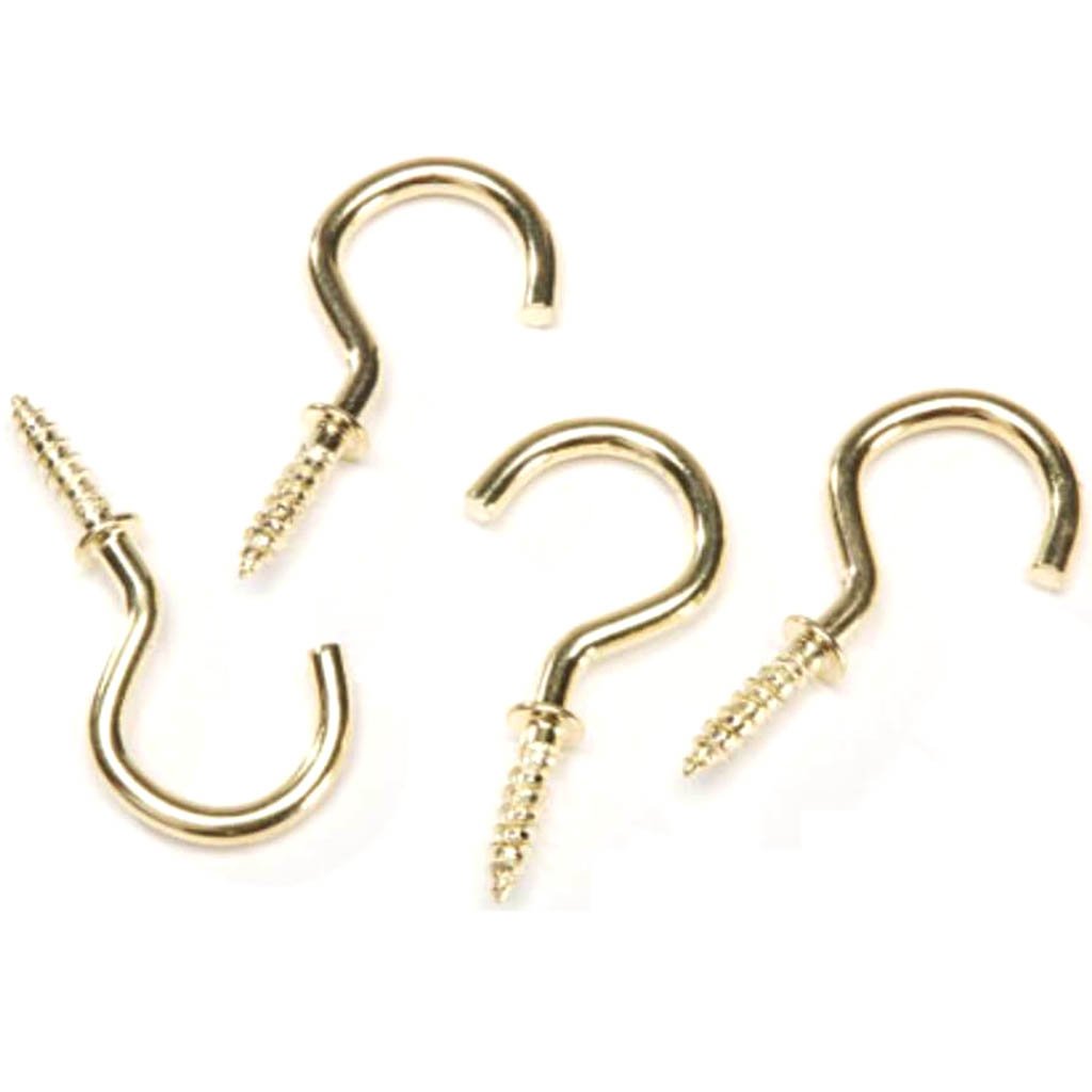 Brass Cup Hook 1 Inch 