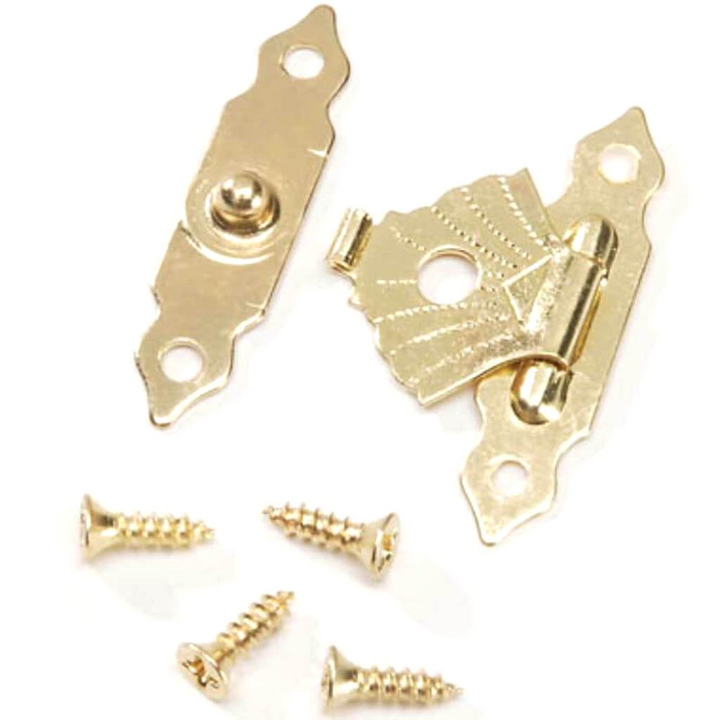 Brass Hinge Set 