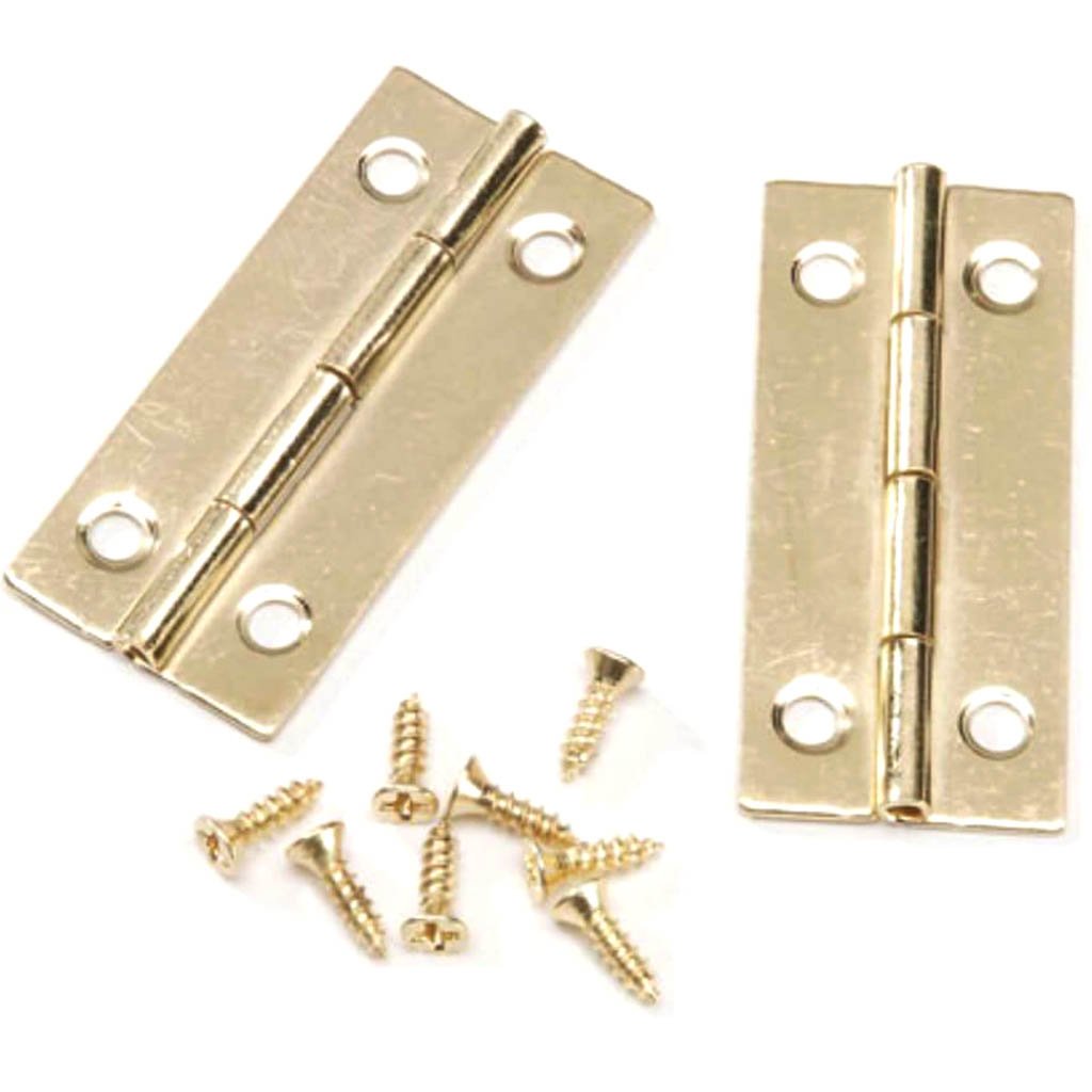 Brass Hinges 1-5/8 Inches 