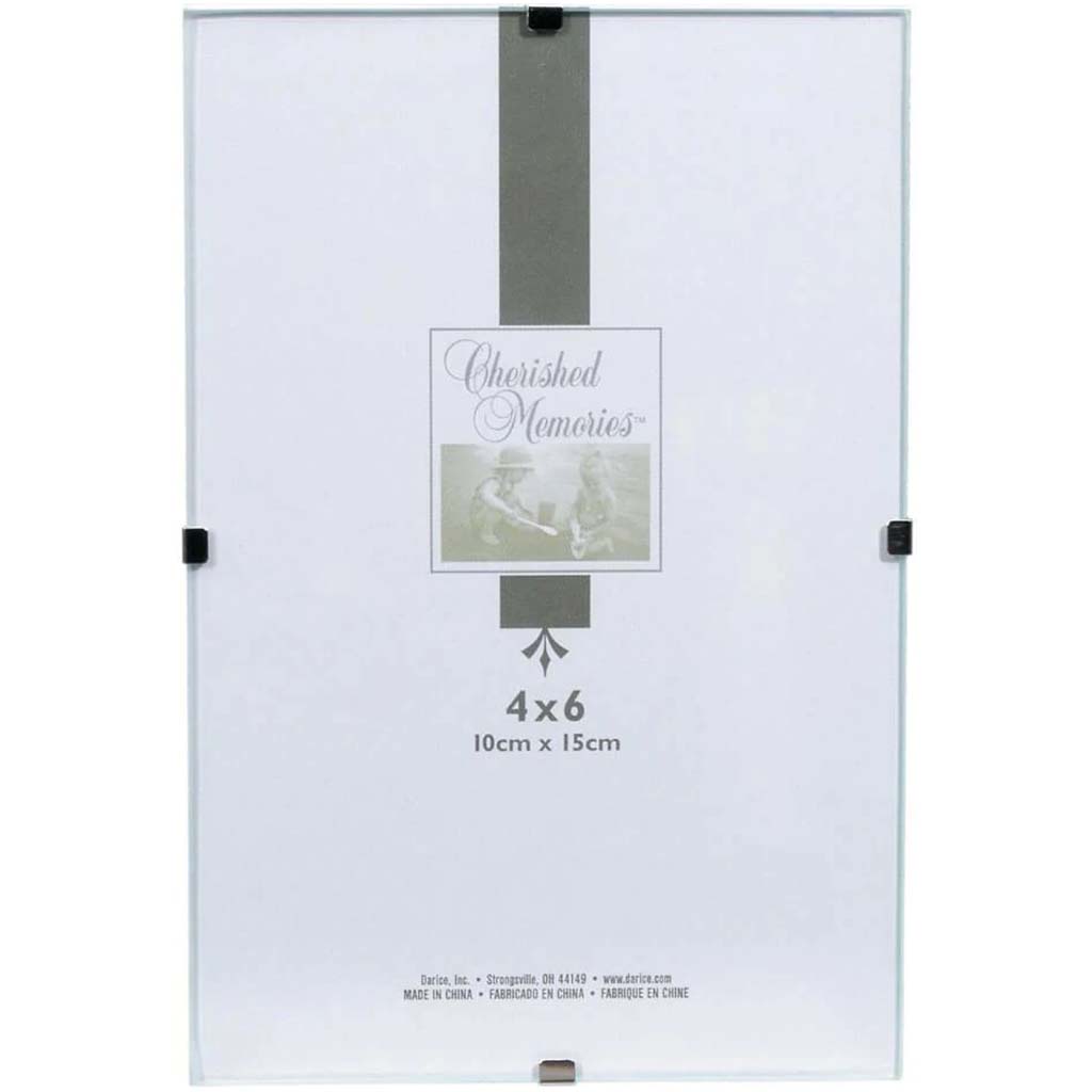FRAME GLASS CLIP 4X6 