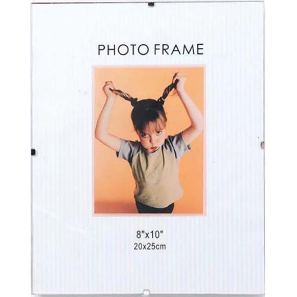 FRAME GLASS CLIP 8X10 