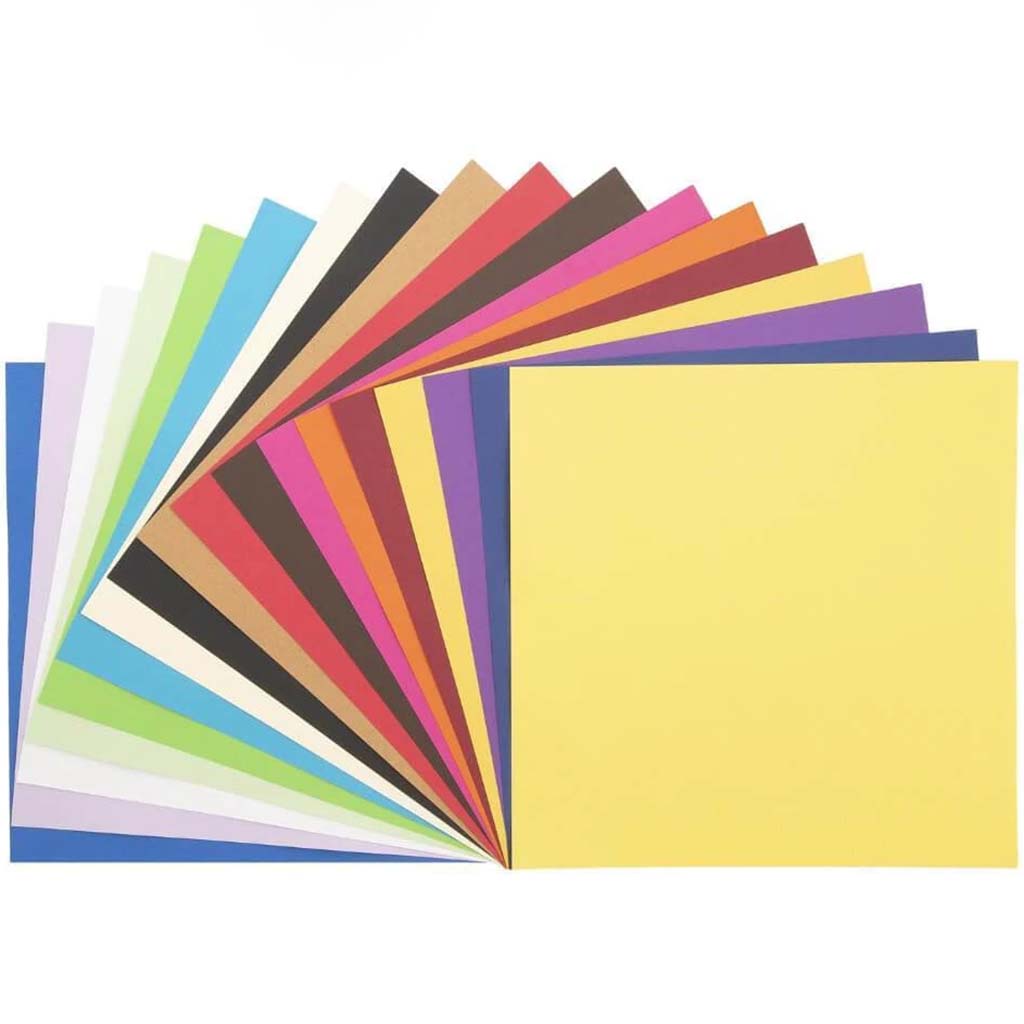 CARDSTOCK VALUE PACK TEXTURE SUPER ASSORTMENT 100PK 12X12 