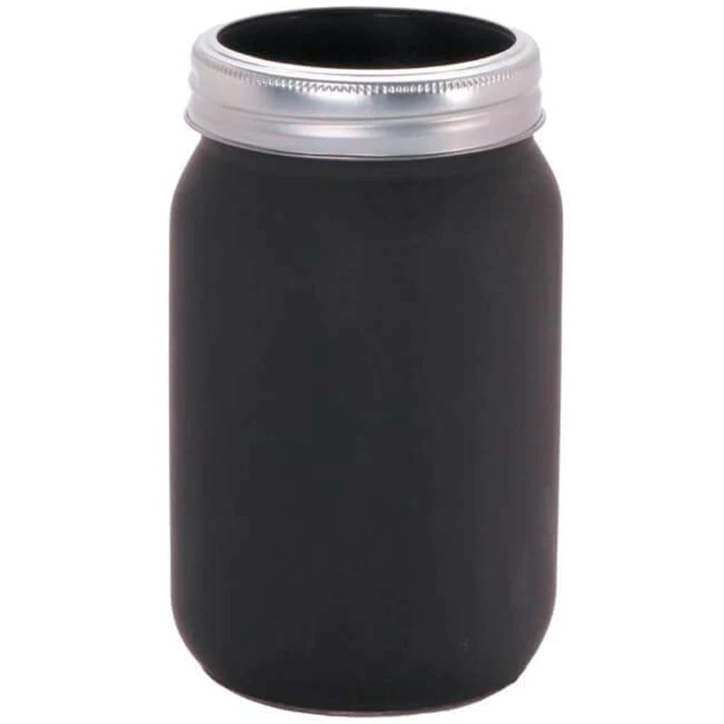 GLASS JAR W/CHLKBOARD WLD 32OZ 