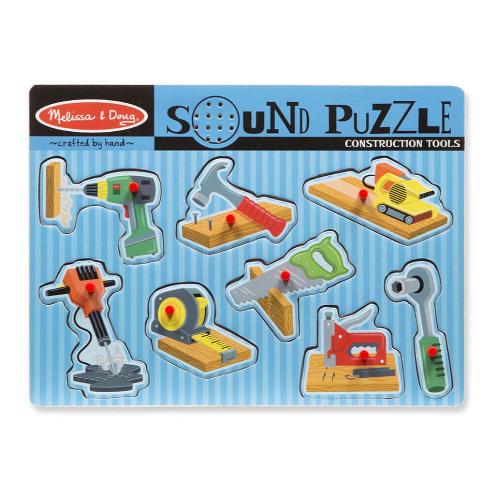 Construction Tools Sound Puzzle 