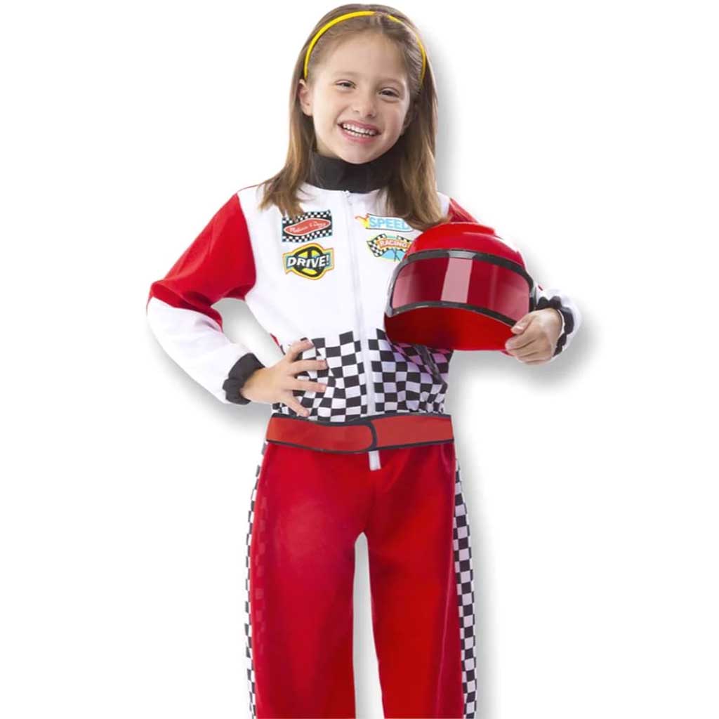 Race Car Driver Role Play Costume Set 