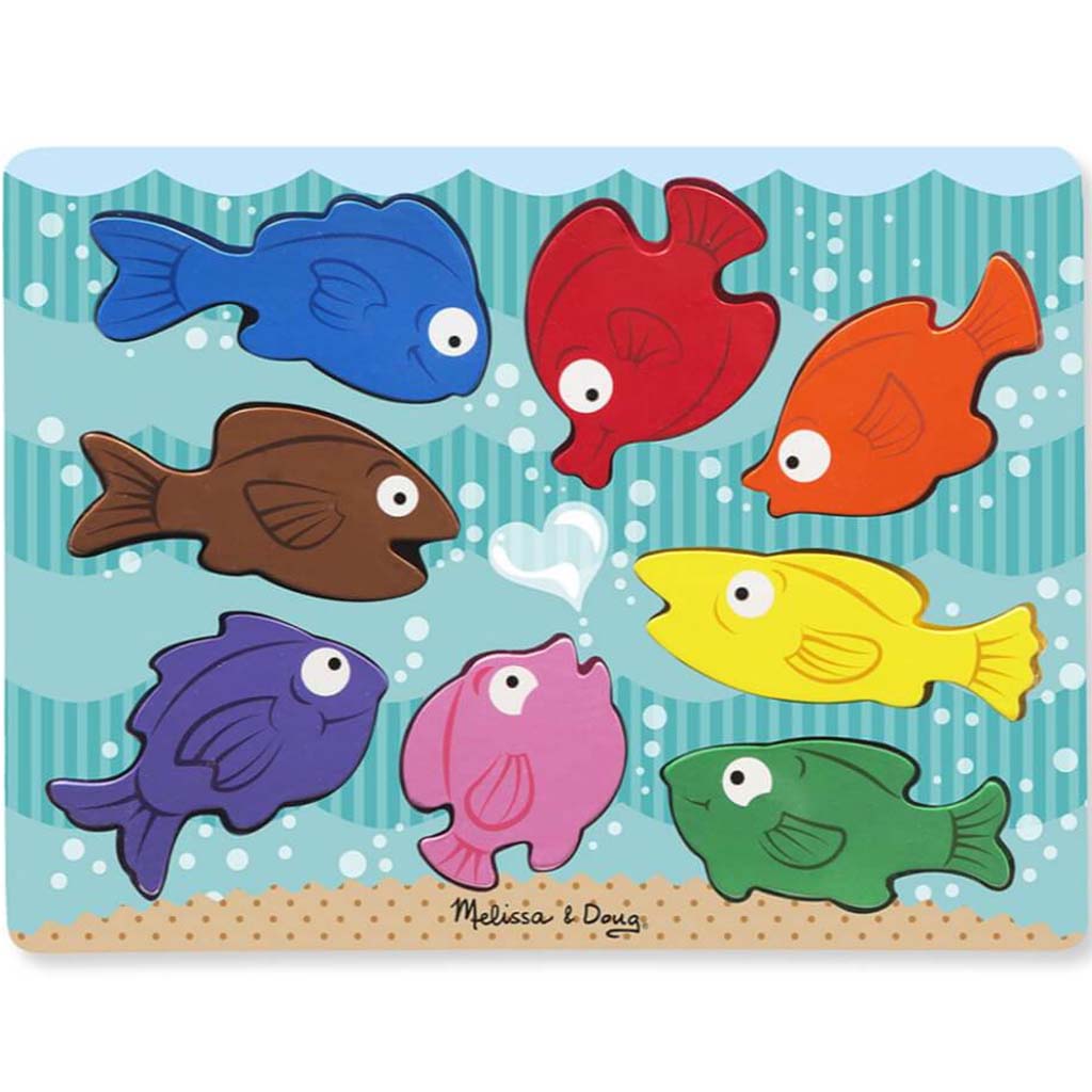 Colorful Fish Chunky Puzzle 