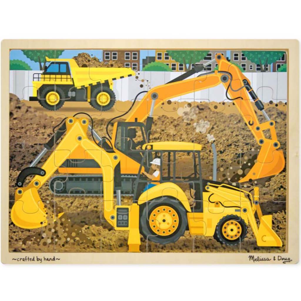 Construction Jigsaw 24pc 