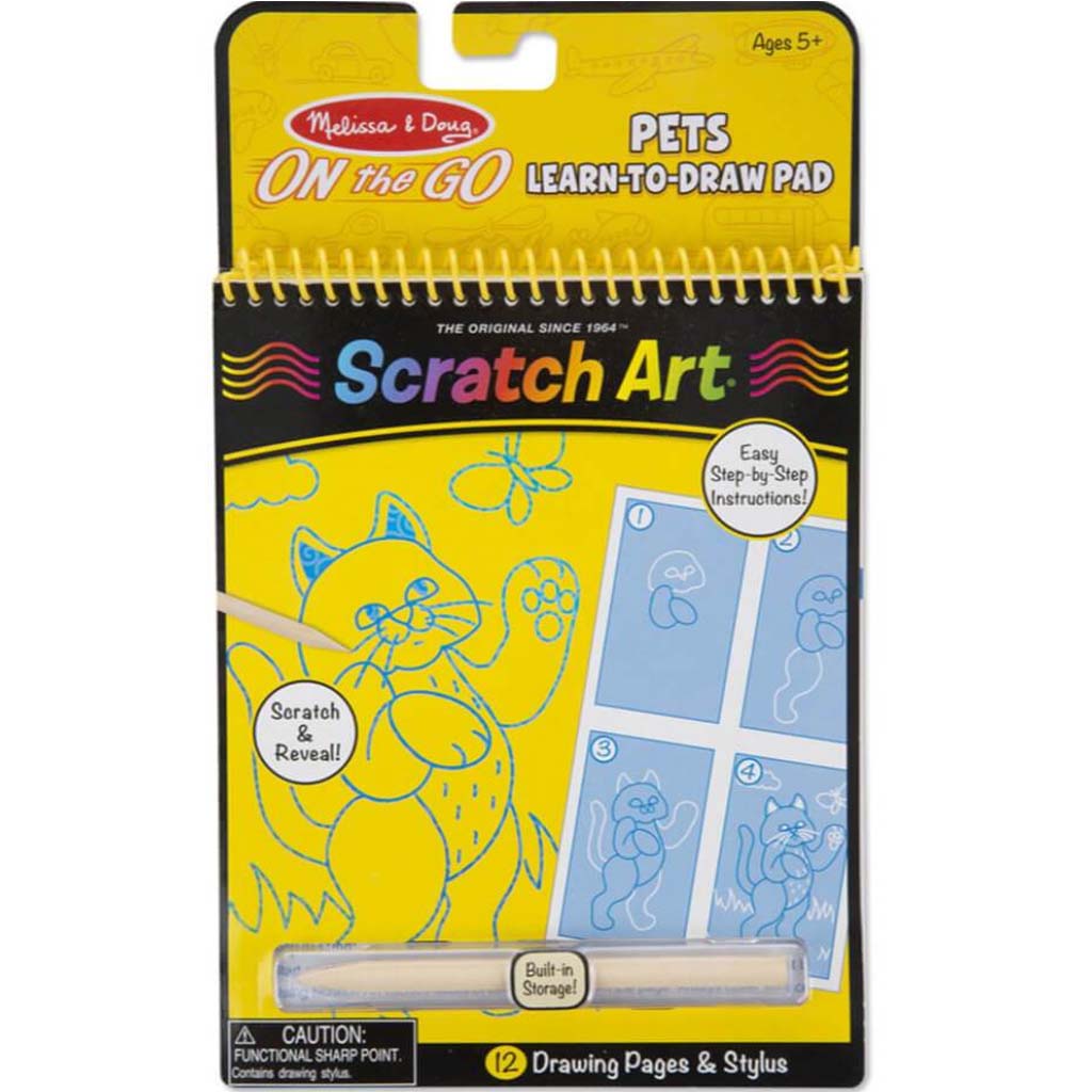 PETS LEARN-TO-DRAW PAD 