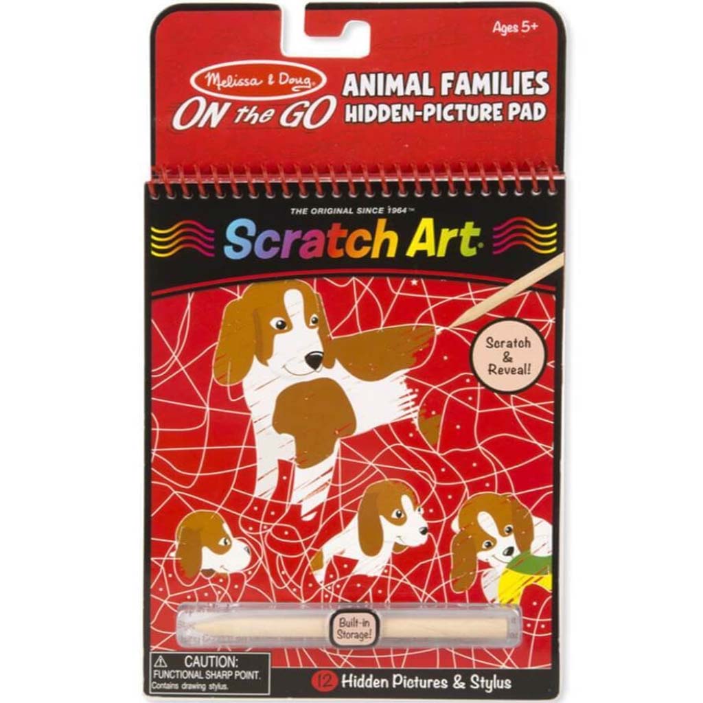 ANIMAL FAMILIES HIDDEN PICTURE PAD 