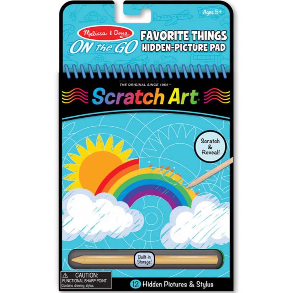FAVORITE THINGS HIDDEN-PICTURE PAD 