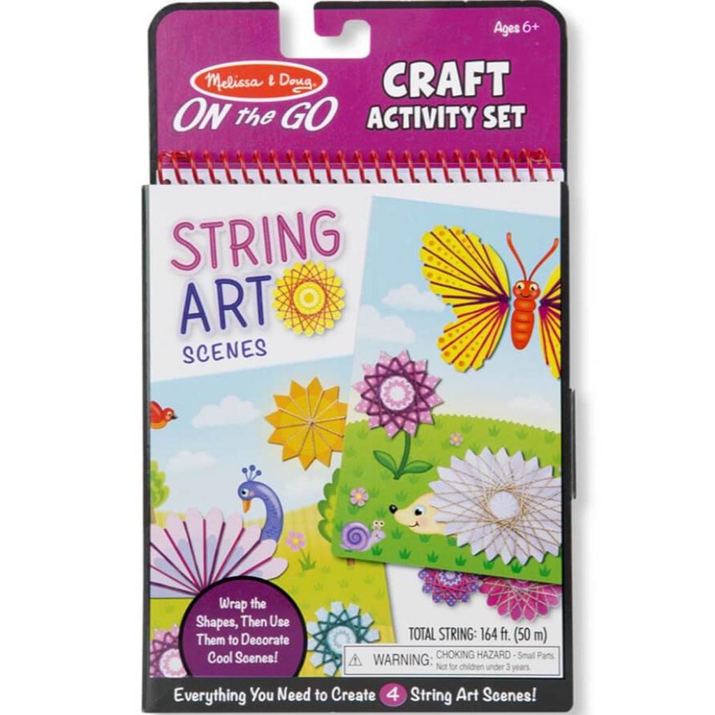 On-The-Go Crafts String Art Scenes Activity Set 