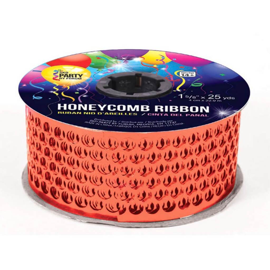 HONEYCOMB RIBBON 1 5/8&quot; X 25 Y 