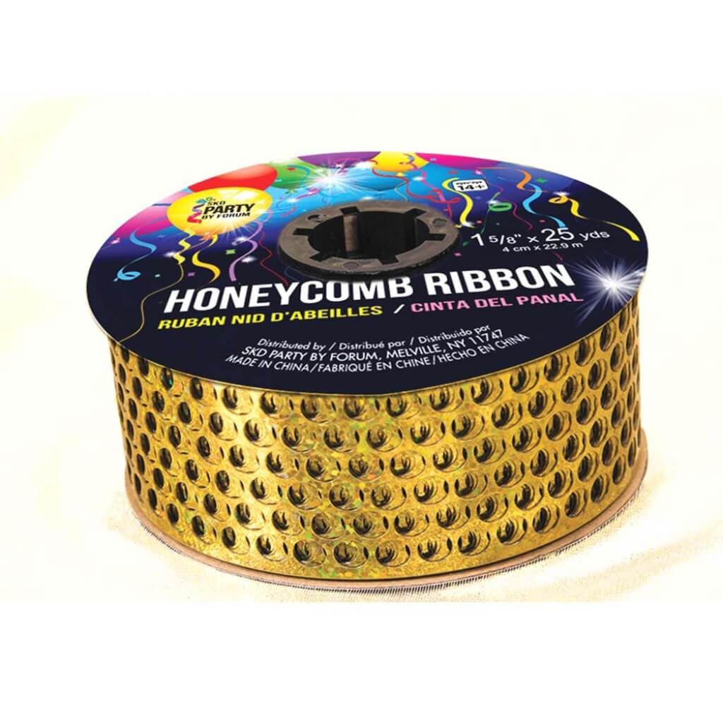 HONEYCOMB RIBBON 1 5/8&quot; X 25 Y 