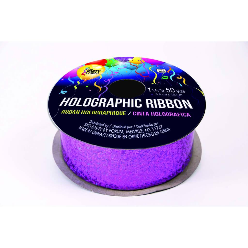 #9 HOLO RIBBON FUCH HOLO 