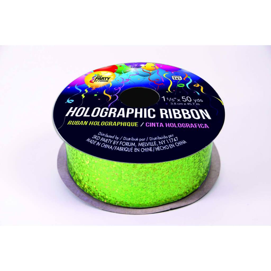 #9 HOLO RIBBON LIME HOLO 