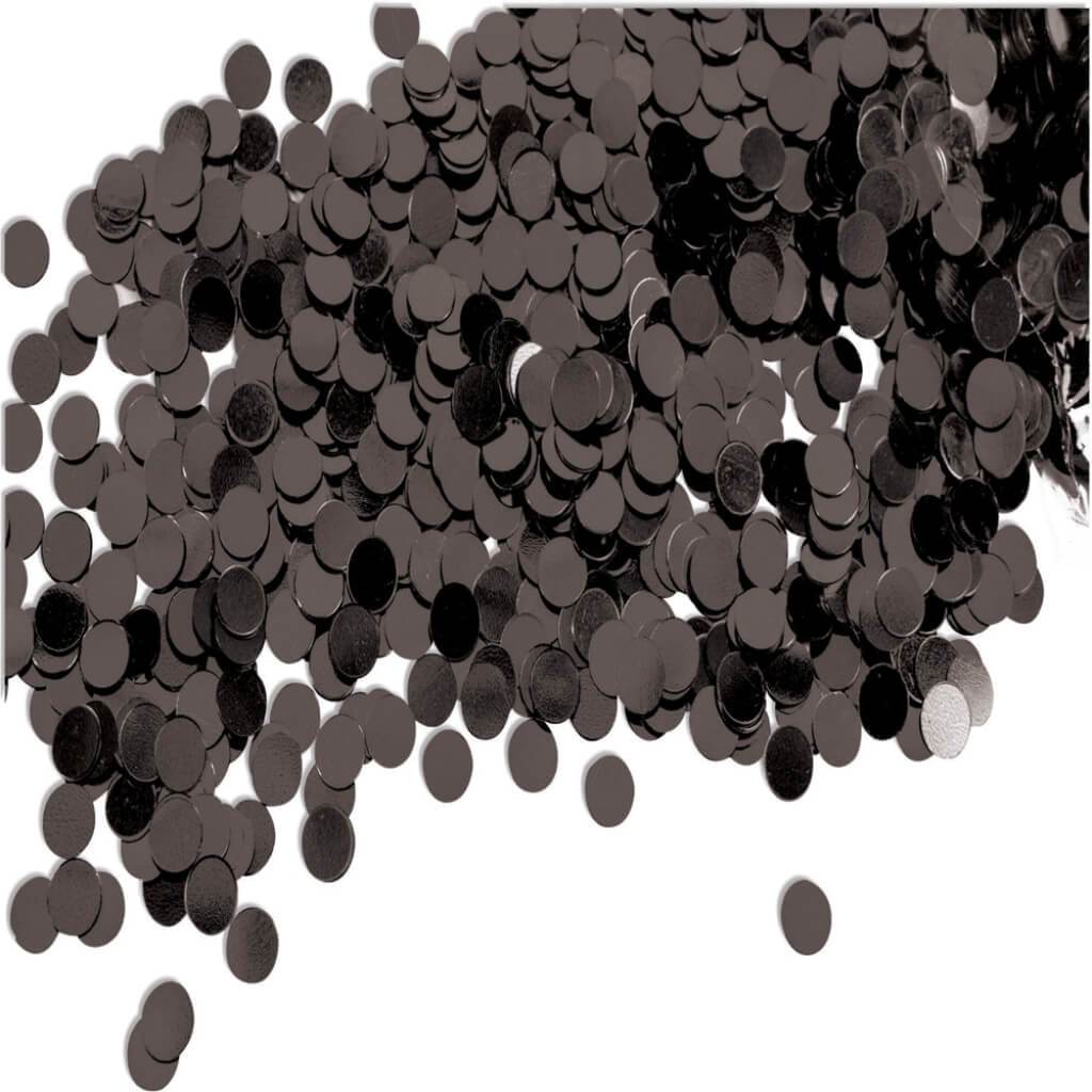 8OZ DOT CONFETTI BLACK 