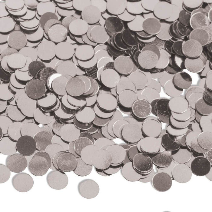 8OZ DOT CONFETTI SILVER 
