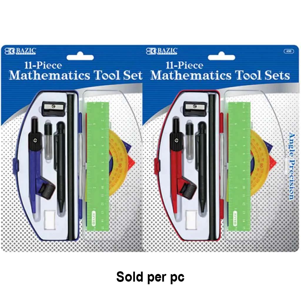 Math Tool Student Sets 11 pcs 