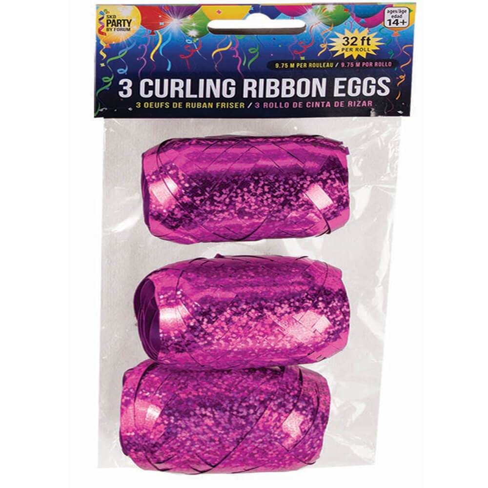 CURLING RIBBON EGGS HOLO F 