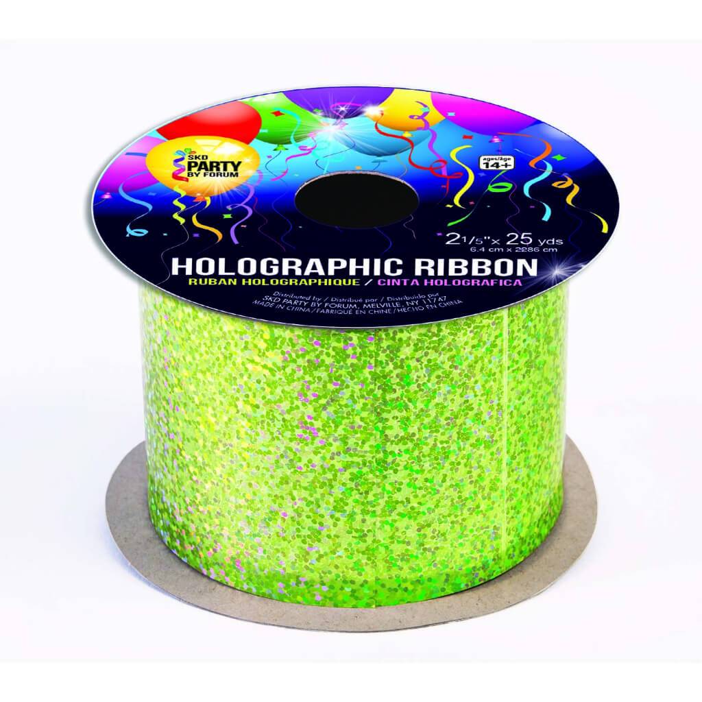 #40 RIBBON 25 YRD LI HOLO 