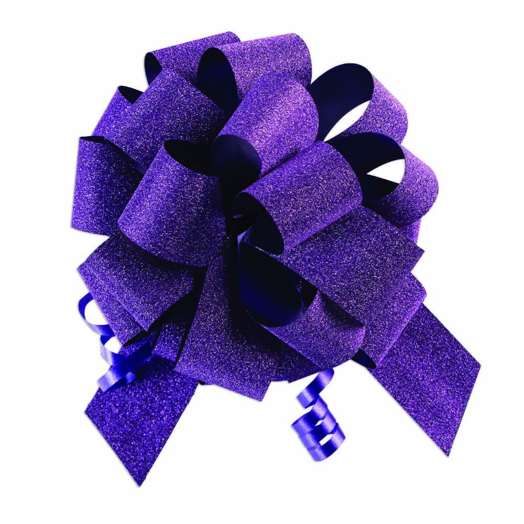 #9 DIAMOND DUST PULL BOW PURPL 