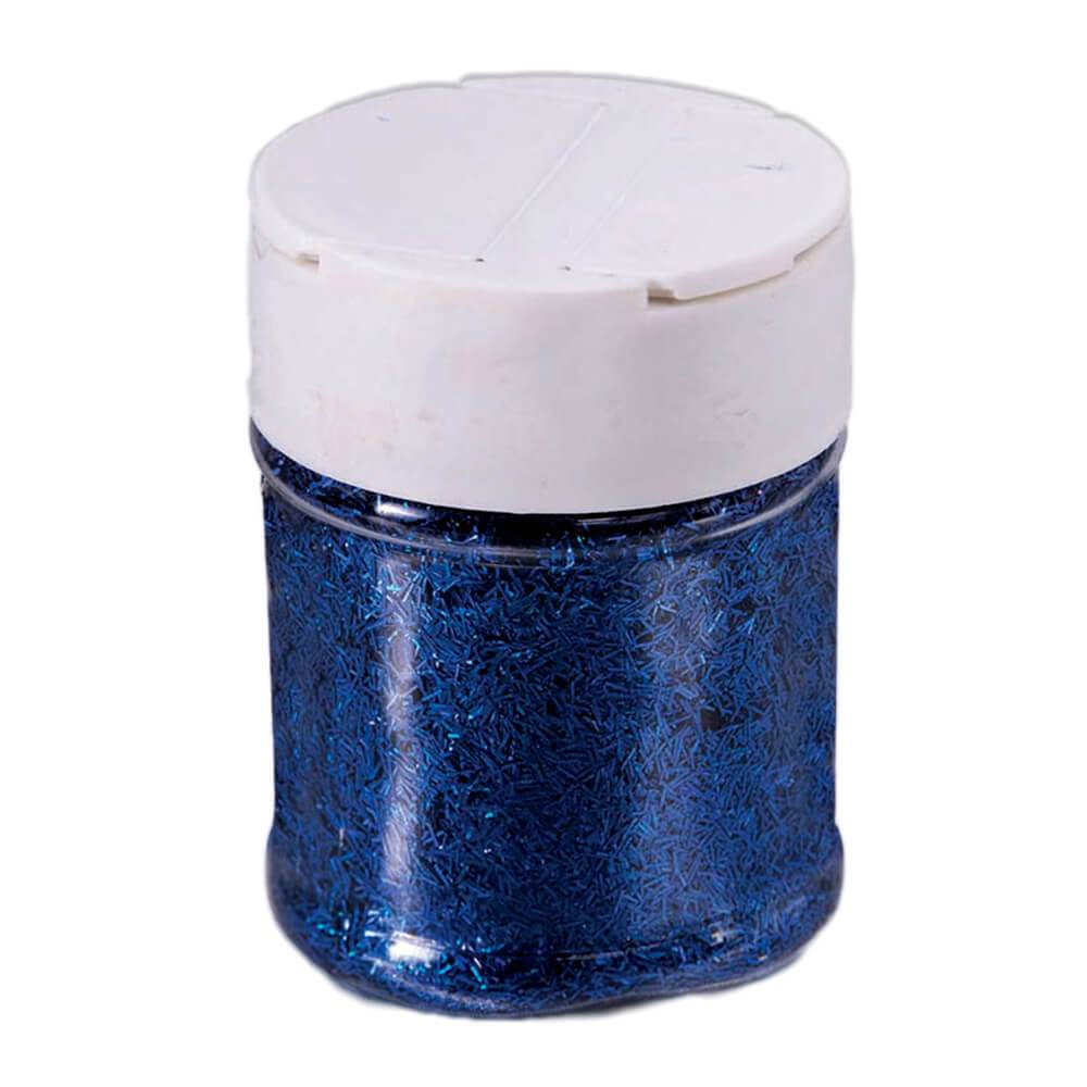 2 OZ TINSEL GLITTER R BLUE HOL 