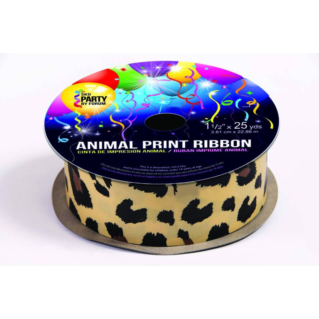 #9 PRINTED ANIMAL CHEETA GO/BK 