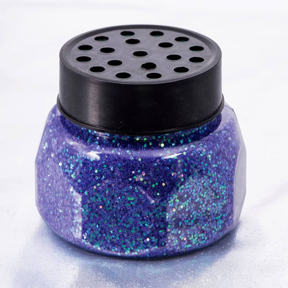 8 OZ GLITTERIR. BLUE 