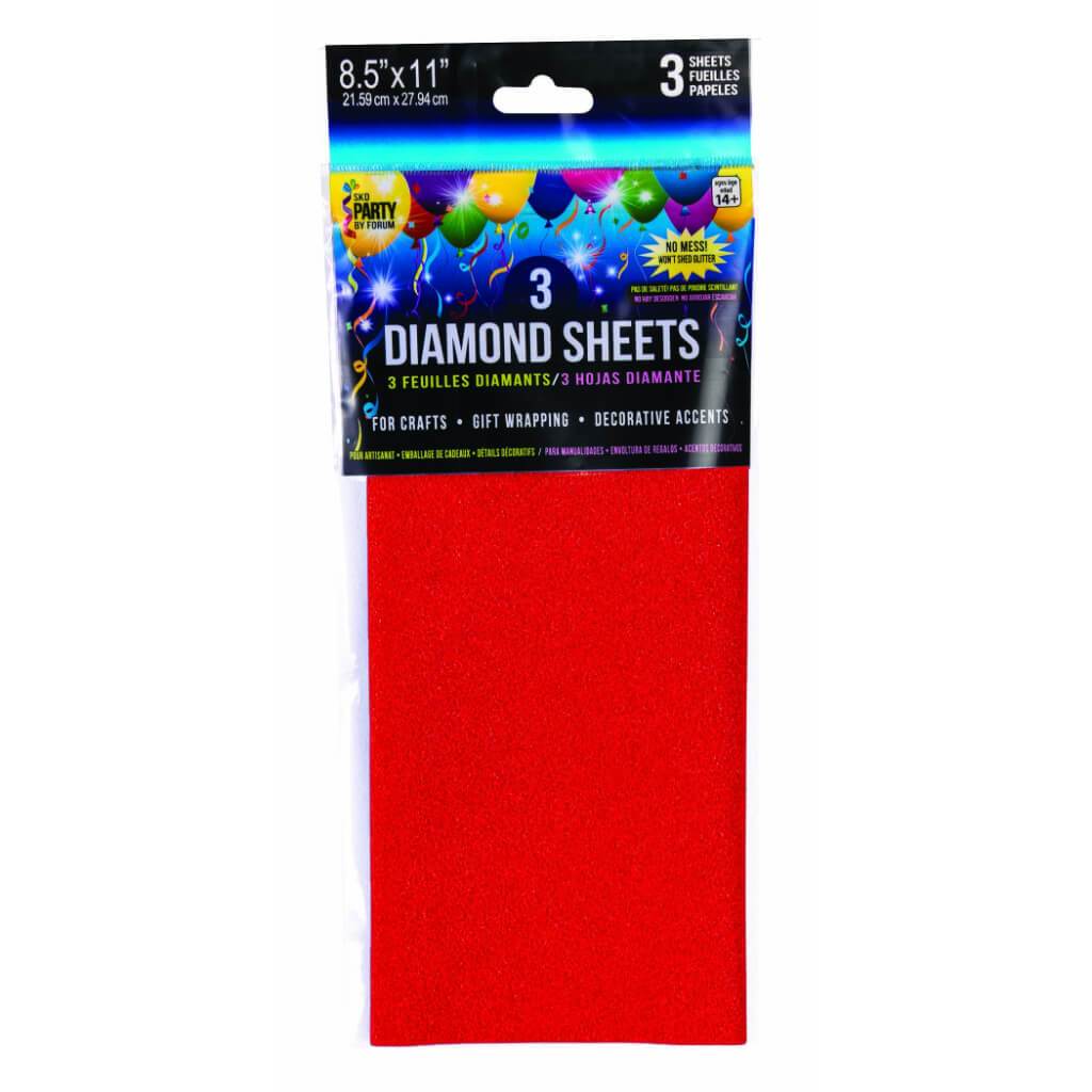 R 8.5&quot; X 11&quot; DMND SHEETS 3PK 