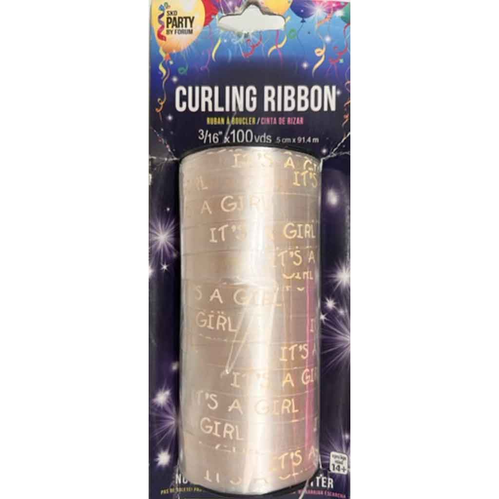 100 YD C.RIBBON IT'S A GIRL 