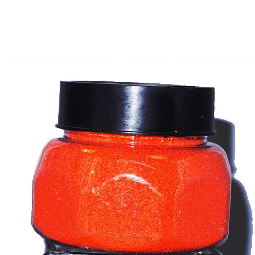 8OZ GLITTER ORANGE 