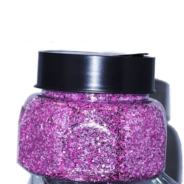 8OZ GLITTER PINK 