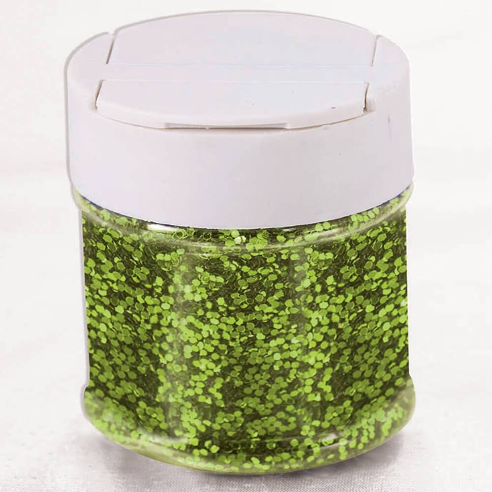 2 OZ GLITTER LIME 