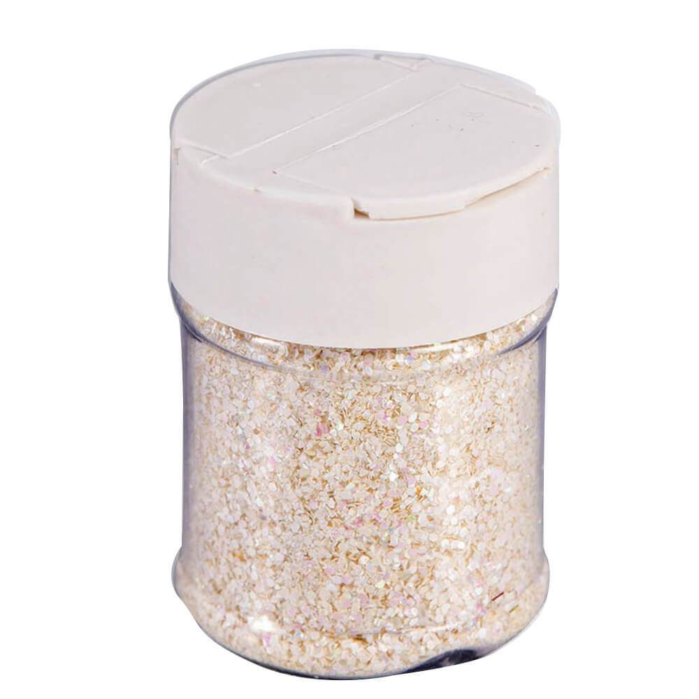 2 OZ GLITTER WHITE IRIS 