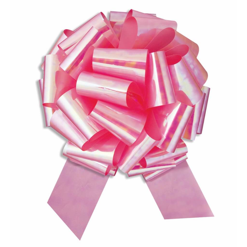 14" XL PULL BOW IRIDESCENT PIN 