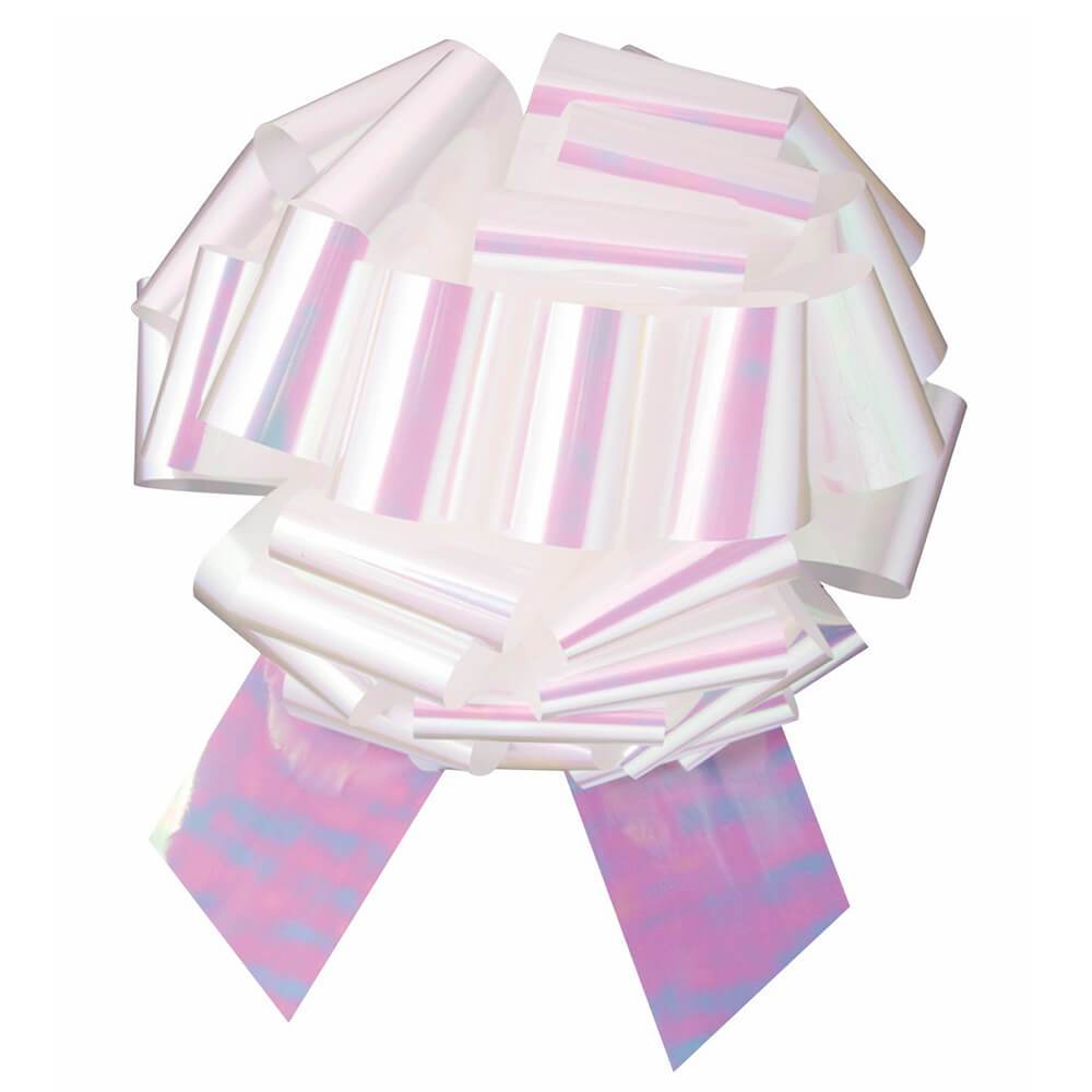 14" XL PULL BOW IRIDESCENT WHI 