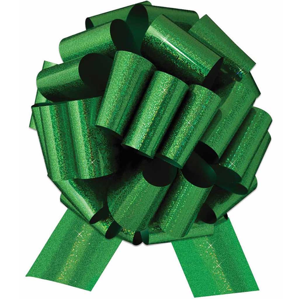 14&quot; XL PULL BOW GREEN HOLO. 
