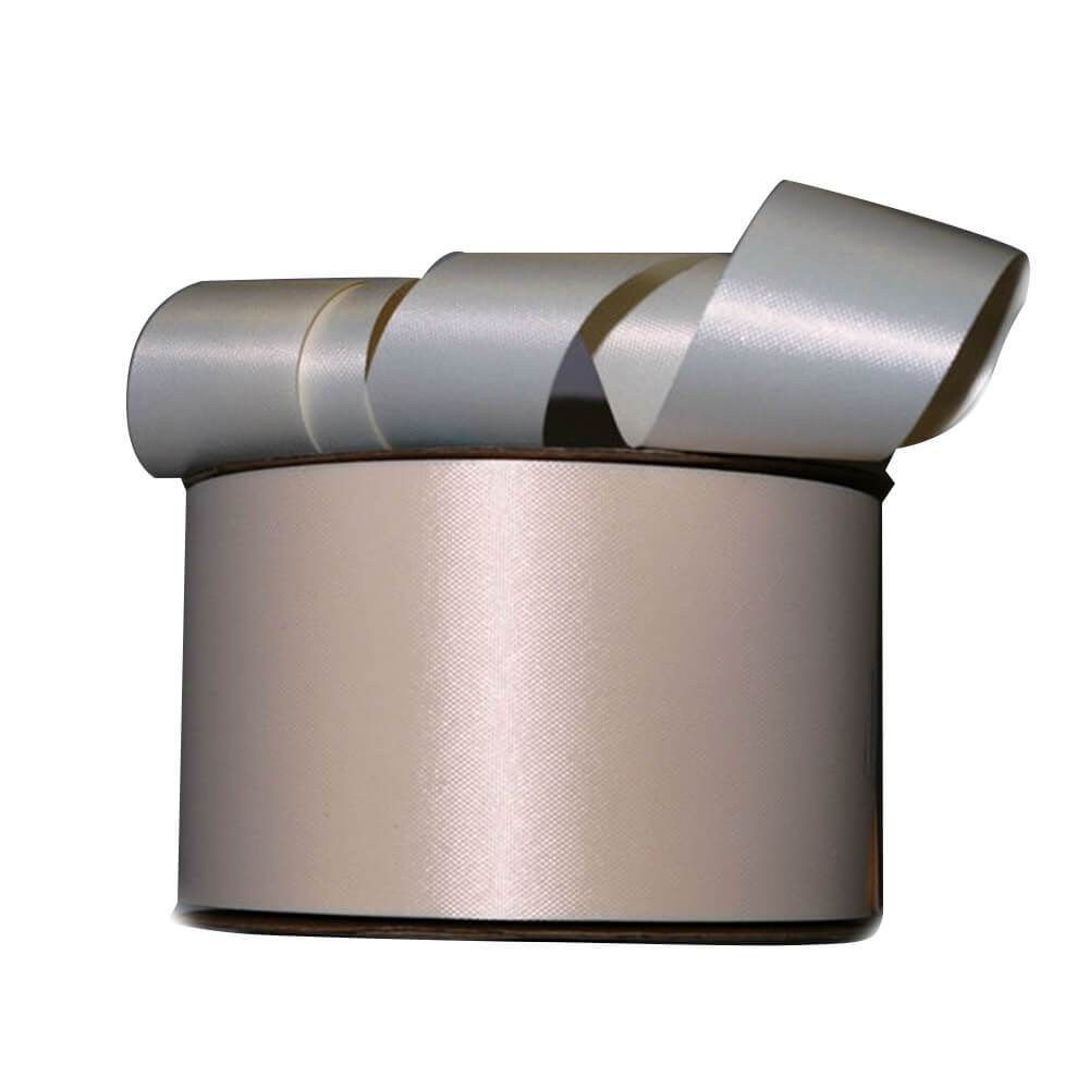 #40 FLORAL SATIN IVORY 