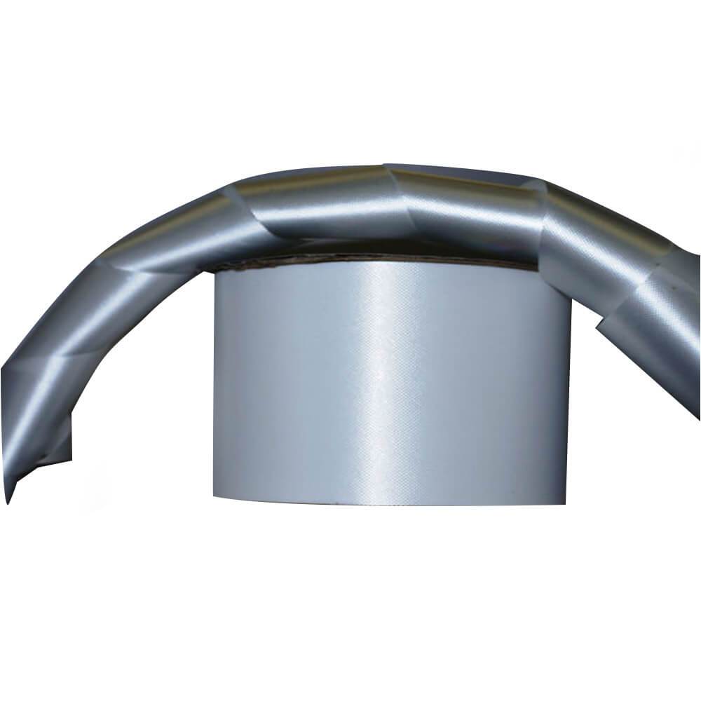 #40 FLORAL SATIN WHITE 