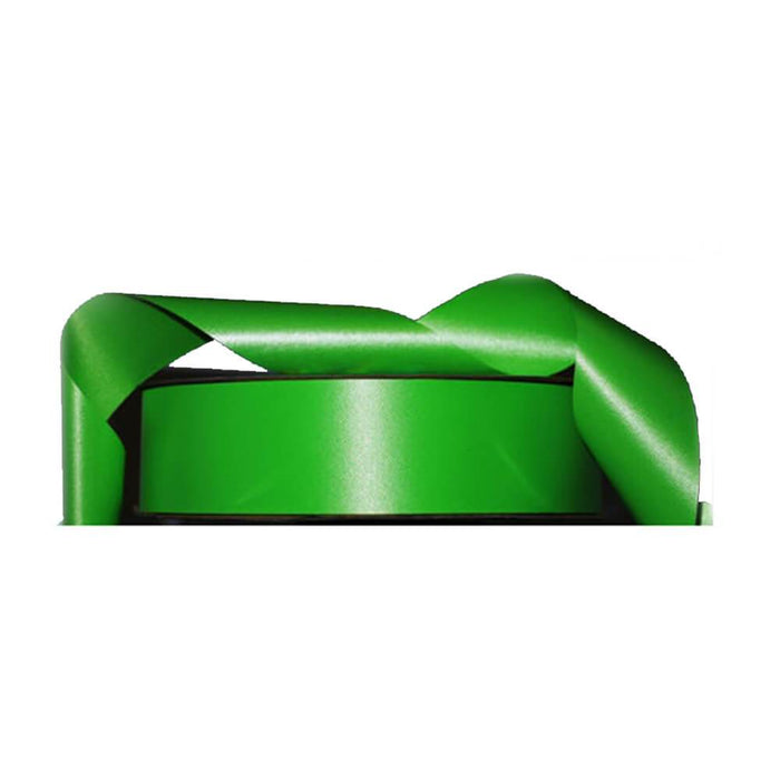 #9 FLORAL SATIN RIBBON LIME 