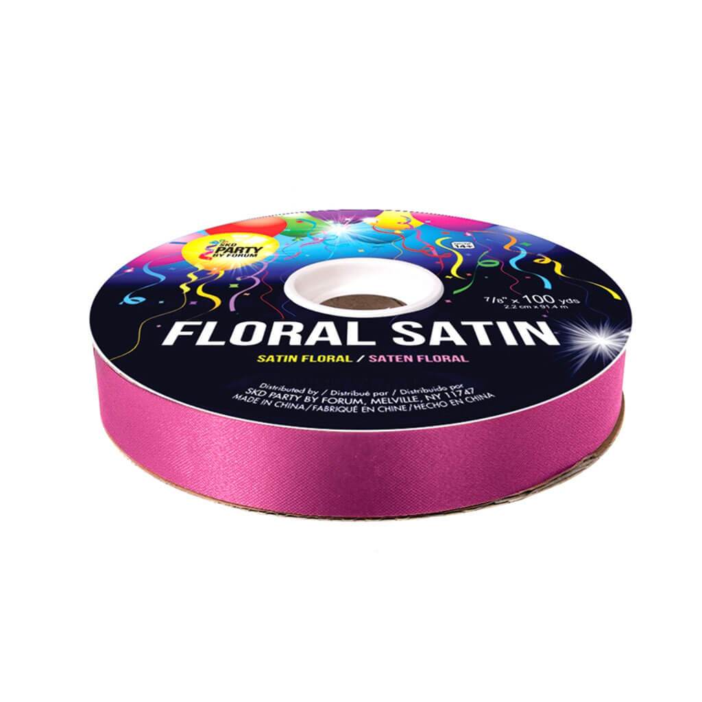 #5 Floral Satin Ribbon