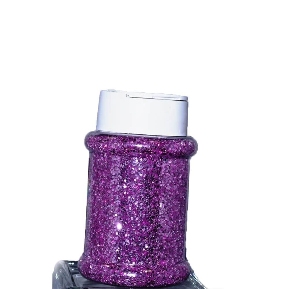 4 OZ GLITTER PINK 