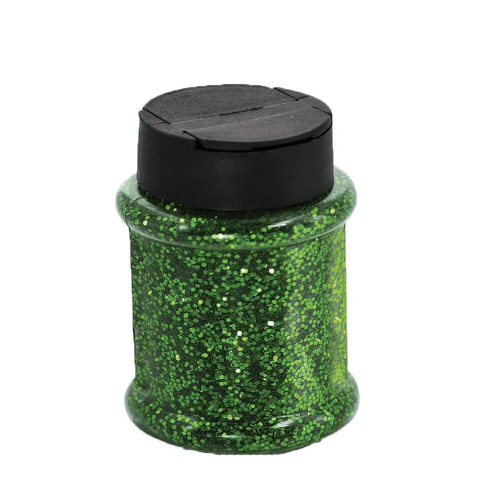 4 OZ GLITTER GREEN 