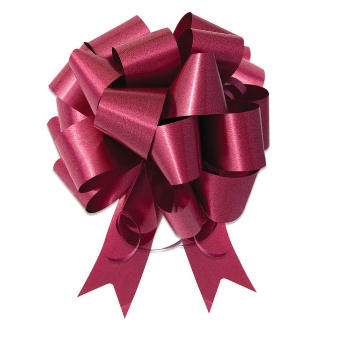 #9 PULL BOW BURGUNDY 