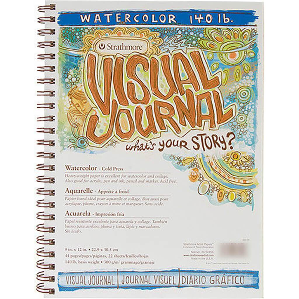 Visual Journal Watercolor 3.5in x 5in