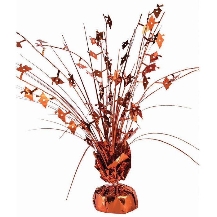 15â€? GRAD CAP CENTERPIECE ORANG 