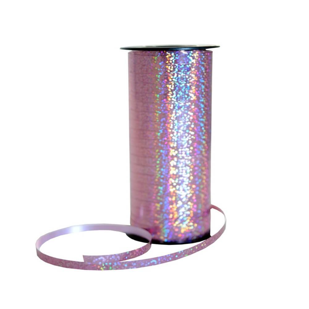 100 YD C.RIBBON HOLO LT PINK 