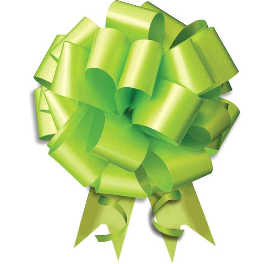 #9 PULL BOW LIME GREEN 